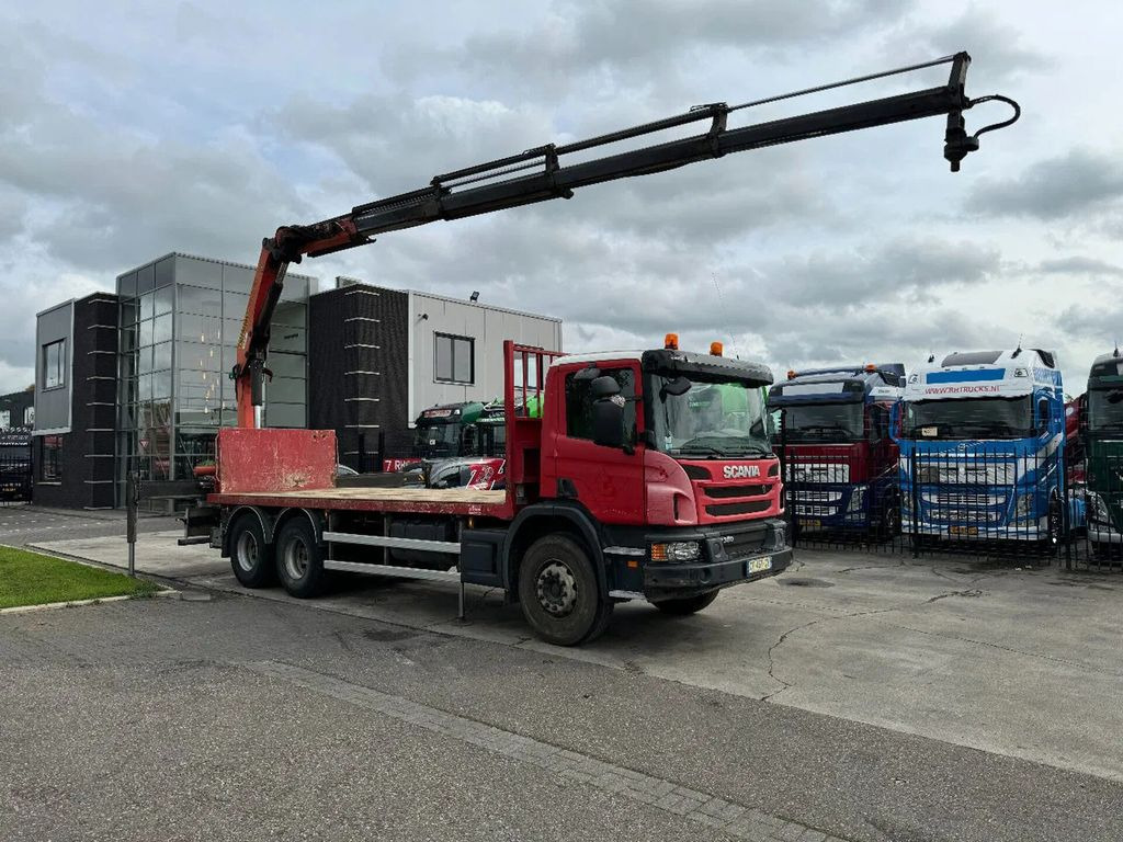 Scania P360 6X4 PALFINGER PK 20001-K + REMOTE CONTROL E - Crane truck, Dropside/ Flatbed truck: picture 1 Scania P360 6X4 PALFINGER PK 20001-K + REMOTE CONTROL E - Crane truck, Dropside/ Flatbed truck: picture 1