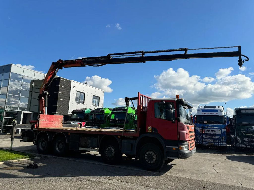 Scania P360 8X4 - EURO 5 + PALFINGER PK22002-EH + REMOT - Dropside/ Flatbed truck, Crane truck: picture 3 Scania P360 8X4 - EURO 5 + PALFINGER PK22002-EH + REMOT - Dropside/ Flatbed truck, Crane truck: picture 3