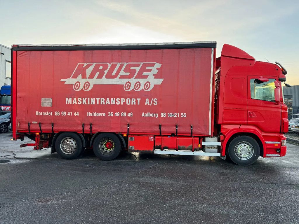 Scania R480 6X2 BIG LOAD LIFT DHOLLANDIA ONLY 550.769 K - Curtainsider truck: picture 4 Scania R480 6X2 BIG LOAD LIFT DHOLLANDIA ONLY 550.769 K - Curtainsider truck: picture 4