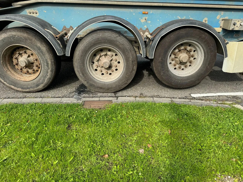Tipper semi-trailer TURBO'S HOET KIPPER - 3 AXLE BPW + LIFTING AXLE + FULL ALU: picture 6