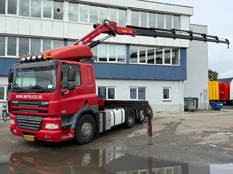 DAF CF 85.410 6X2 EURO 5 + HMF 3000K6 + REMOTE CONTROL - Tractor unit: picture 2 DAF CF 85.410 6X2 EURO 5 + HMF 3000K6 + REMOTE CONTROL - Tractor unit: picture 2