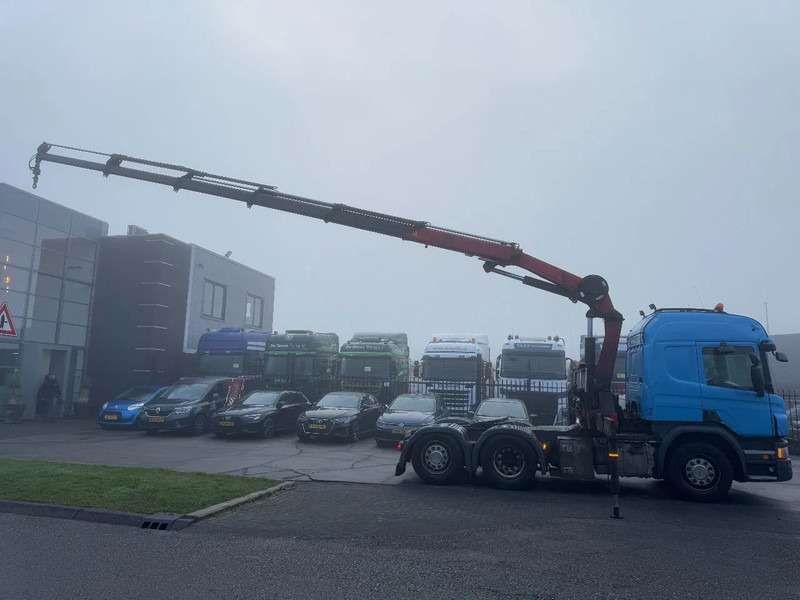 Scania P450 6X2 - EURO 6 + HMF 2620-K5 + REMOTE + LIFT AXLE - Tractor unit: picture 3 Scania P450 6X2 - EURO 6 + HMF 2620-K5 + REMOTE + LIFT AXLE - Tractor unit: picture 3