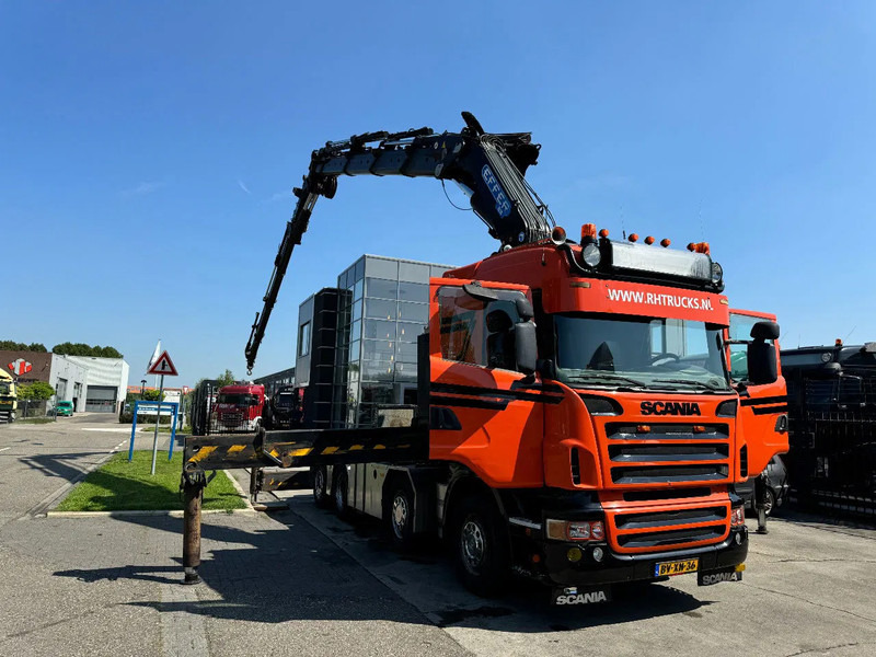 Scania R560 V8 8X2 + EFFER CRANE 1550 6S + FLYJIP 6XHYDR + REMOTE + WINCH - Tractor unit: picture 3 Scania R560 V8 8X2 + EFFER CRANE 1550 6S + FLYJIP 6XHYDR + REMOTE + WINCH - Tractor unit: picture 3