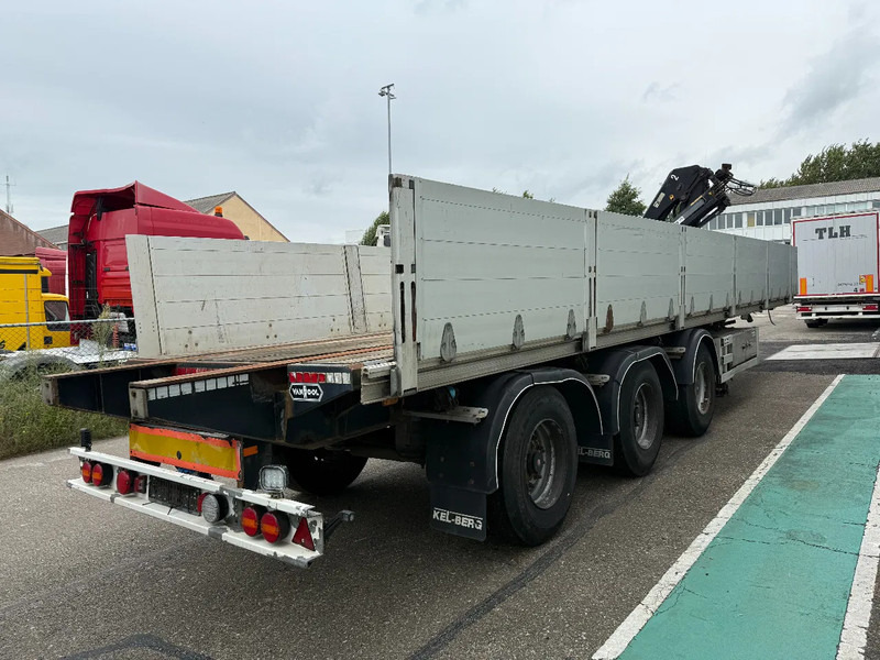 Van Hool VHLO-205 AN, HIAB 099E-1HIPRO - Dropside/ Flatbed semi-trailer: picture 5 Van Hool VHLO-205 AN, HIAB 099E-1HIPRO - Dropside/ Flatbed semi-trailer: picture 5