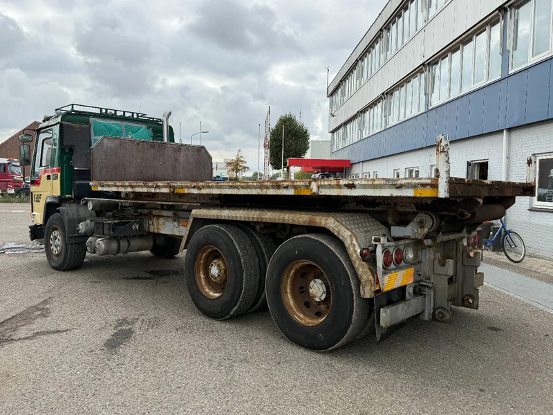 Cable system truck Volvo FL 12.420 6X2 MANUAL GEAR / FULL STEEL SUSP. / 10 TYRES / HUB REDUCT. + CABLELIFT TIPPER + CONTAINER FLATBED: picture 11