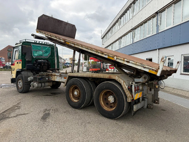 Cable system truck Volvo FL 12.420 6X2 MANUAL GEAR / FULL STEEL SUSP. / 10 TYRES / HUB REDUCT. + CABLELIFT TIPPER + CONTAINER FLATBED: picture 6