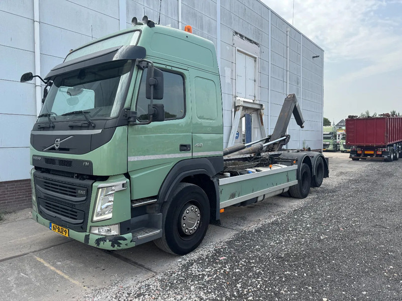 Hook lift truck Volvo FM 410 6X2 EURO 6 VDL 21T HOOK: picture 6