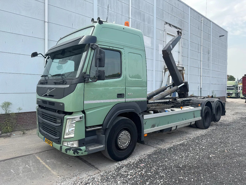 Hook lift truck Volvo FM 410 6X2 EURO 6 VDL 21T HOOK: picture 12