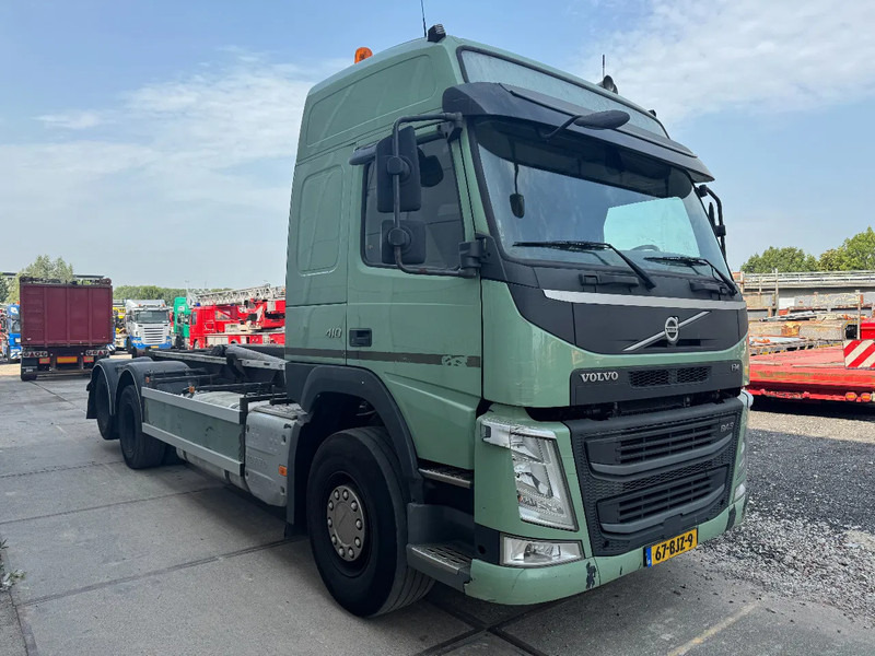Hook lift truck Volvo FM 410 6X2 EURO 6 VDL 21T HOOK: picture 16