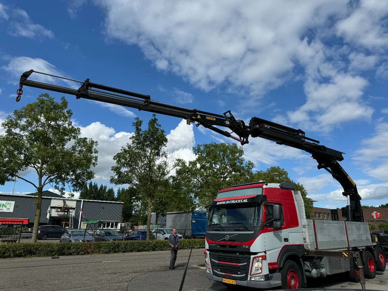 Volvo FMX 460 8X4 PALFINGER PK53002 + FLY JIP AN REMOTE CONTROLE, LAST AXEL STEERING - Dropside/ Flatbed truck, Crane truck: picture 2 Volvo FMX 460 8X4 PALFINGER PK53002 + FLY JIP AN REMOTE CONTROLE, LAST AXEL STEERING - Dropside/ Flatbed truck, Crane truck: picture 2