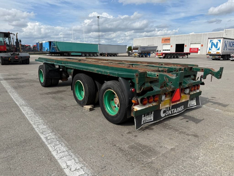 Container transporter/ Swap body trailer KEL-BERG Transfer trailer / Abrollanhänger / overførings: picture 5
