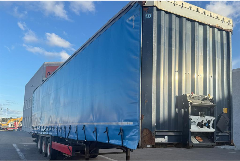 Krone 34 pl. - Curtainsider semi-trailer: picture 2 Krone 34 pl. - Curtainsider semi-trailer: picture 2