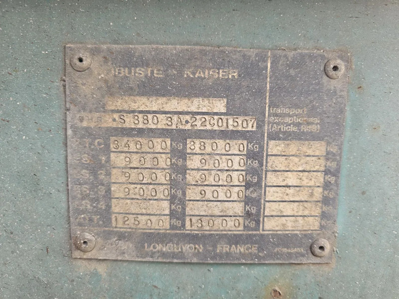 Tipper semi-trailer Kaiser S3803A2C: picture 18