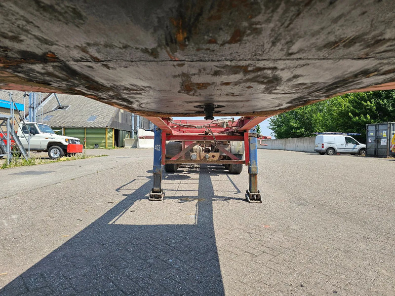 Dropside/ Flatbed semi-trailer Van Hool 3B0021: picture 11