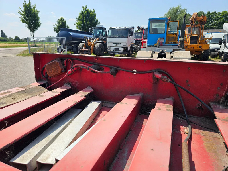 Dropside/ Flatbed semi-trailer Van Hool 3B0021: picture 12