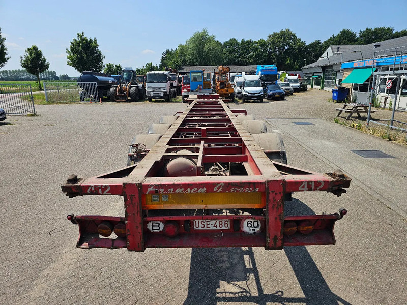Dropside/ Flatbed semi-trailer Van Hool 3B0021: picture 6