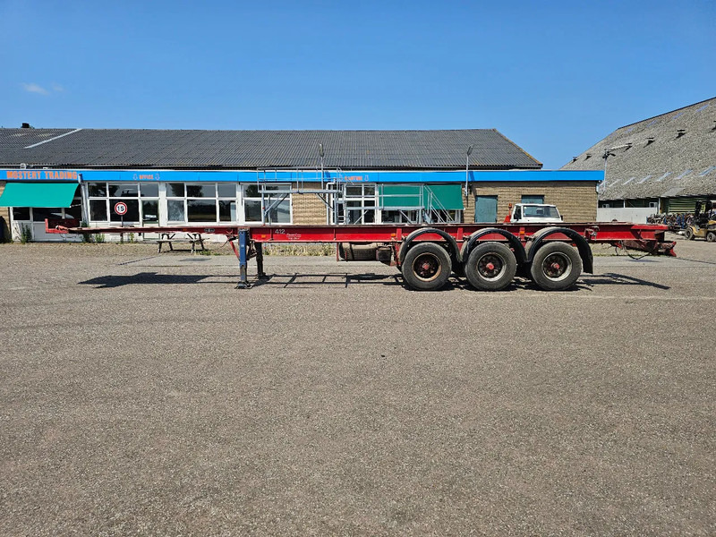 Dropside/ Flatbed semi-trailer Van Hool 3B0021: picture 9
