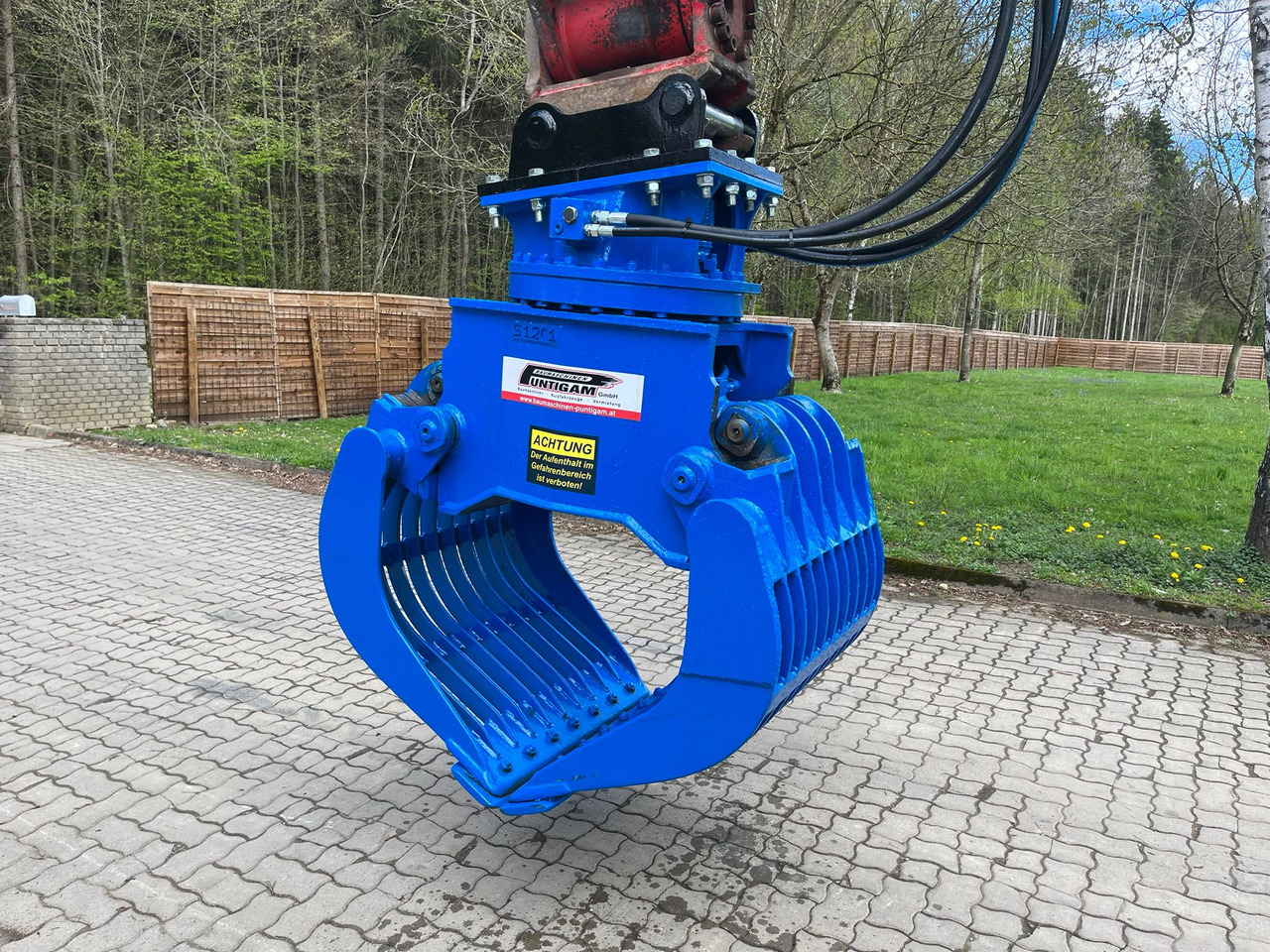 Arden S 1201 B - Grapple for Crawler excavator: picture 1 Arden S 1201 B - Grapple for Crawler excavator: picture 1