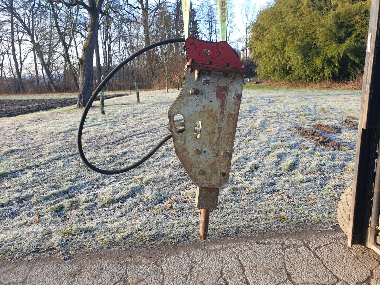Huppi 102 - Hydraulic hammer for Mini excavator: picture 1 Huppi 102 - Hydraulic hammer for Mini excavator: picture 1