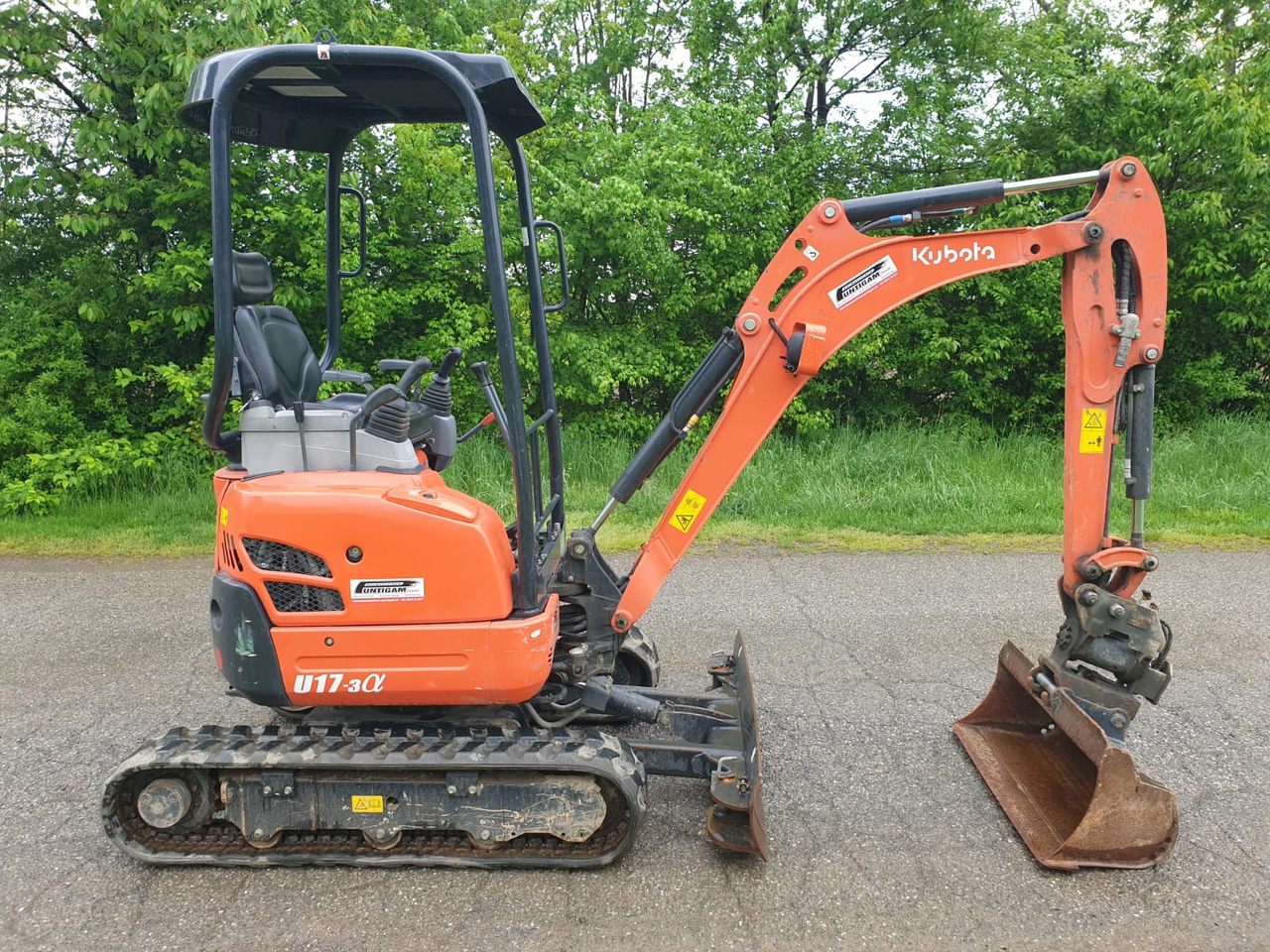 KUBOTA U 17-3a - Mini excavator: picture 2 KUBOTA U 17-3a - Mini excavator: picture 2
