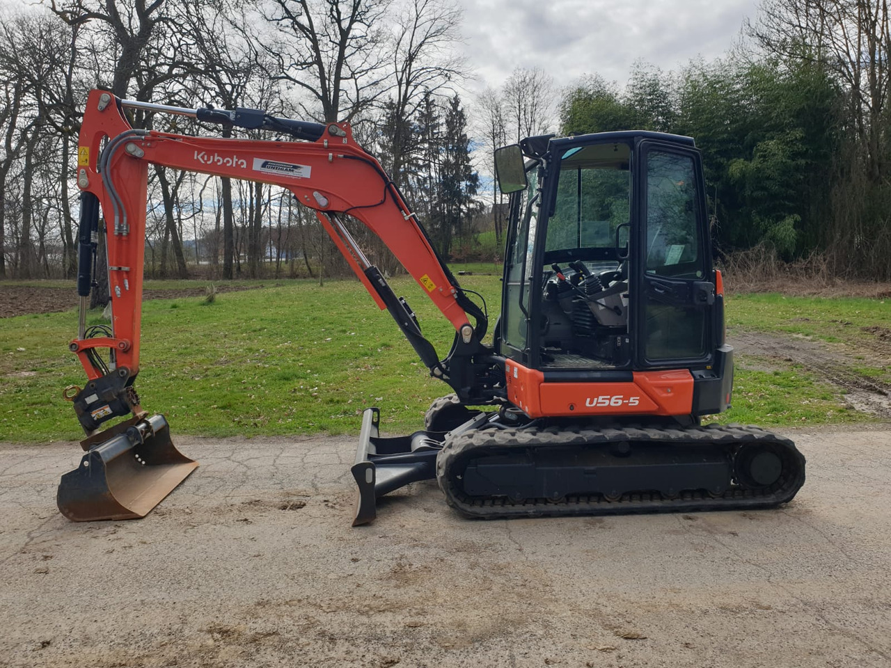 KUBOTA U 56-5 - Mini excavator: picture 1 KUBOTA U 56-5 - Mini excavator: picture 1