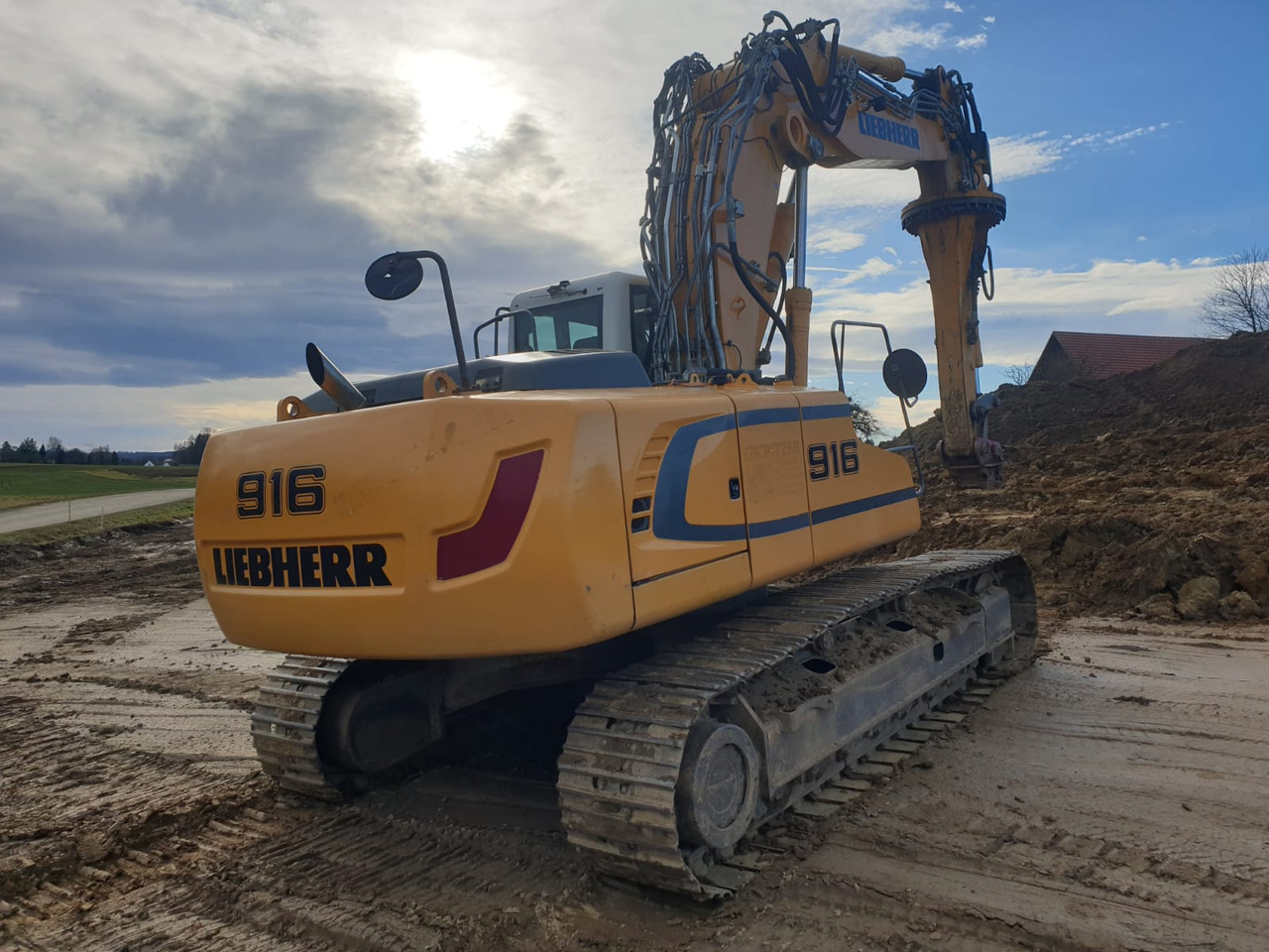 Crawler excavator LIEBHERR R 916 LC-423: picture 7