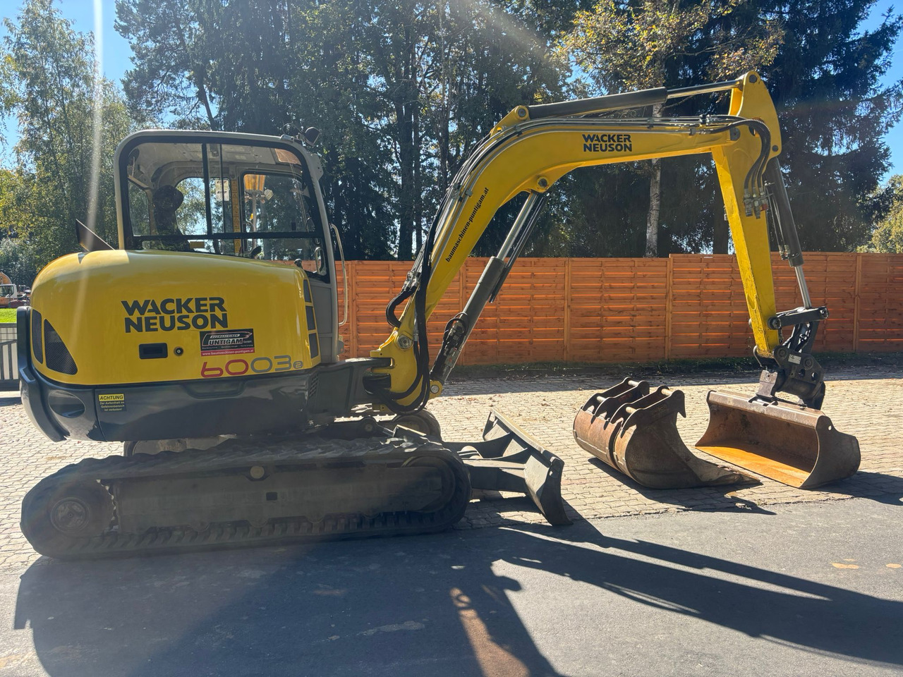 WACKER Neuson 6003 - Mini excavator: picture 2 WACKER Neuson 6003 - Mini excavator: picture 2