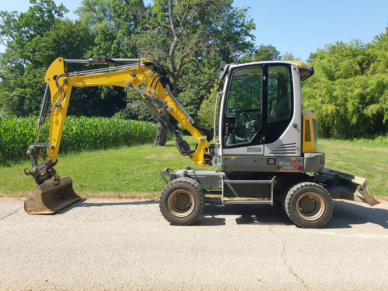 WACKER Neuson EW 65 - Wheel excavator: picture 1 WACKER Neuson EW 65 - Wheel excavator: picture 1