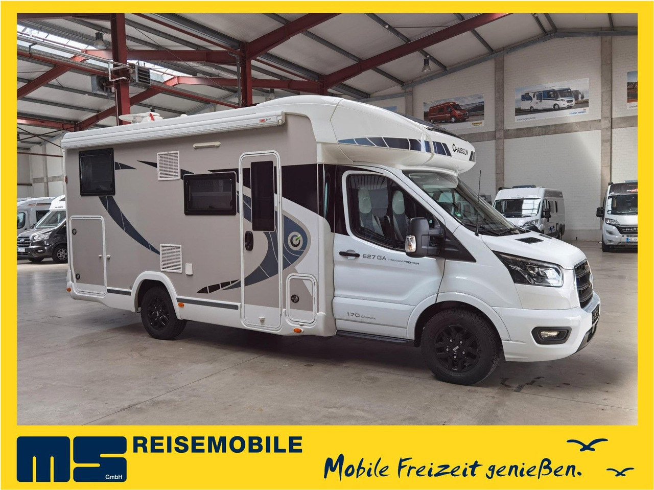 Chausson 627 GA TITANIUM -PREMIUM /EINZELBETTEN & HUBBETT - Semi-integrated motorhome: picture 1 Chausson 627 GA TITANIUM -PREMIUM /EINZELBETTEN & HUBBETT - Semi-integrated motorhome: picture 1