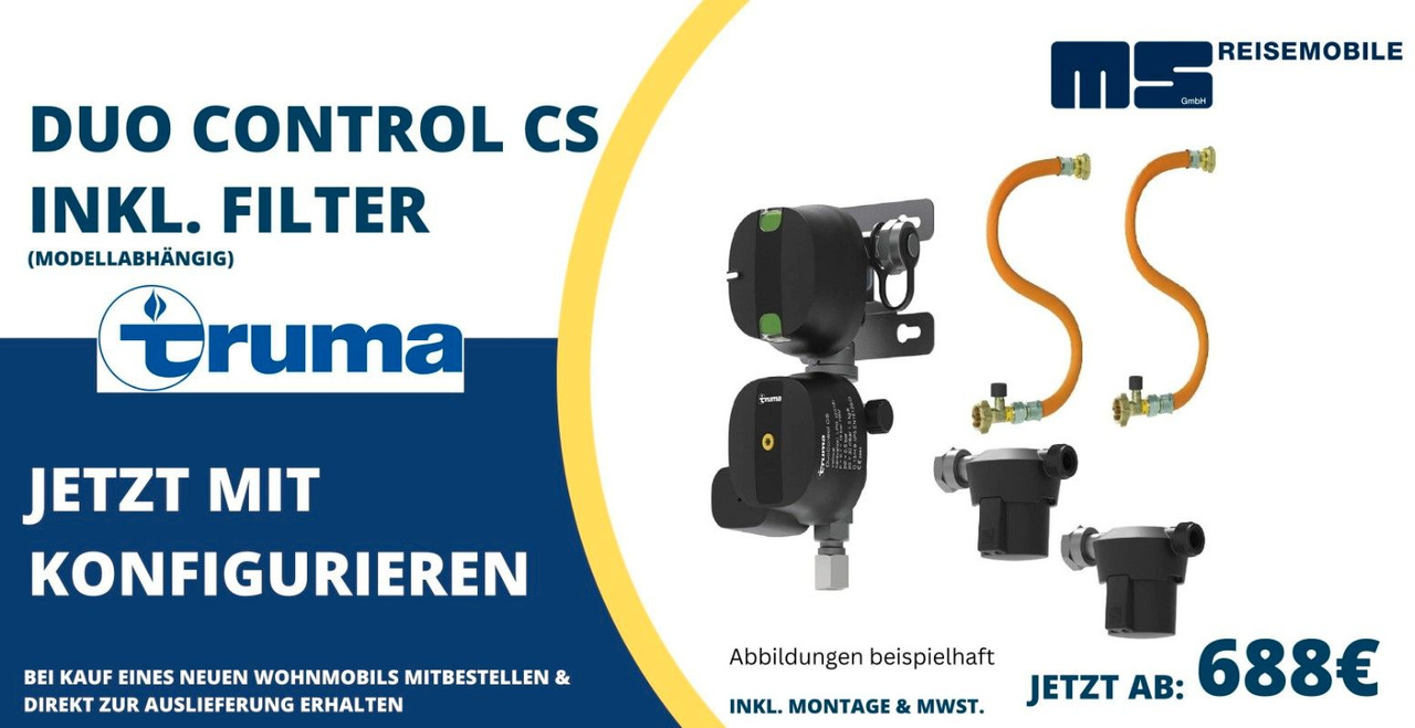 Semi-integrated motorhome Eura Mobil PROFILA T 695 EB / MODELL 2026 / EINZELBETTEN: picture 26