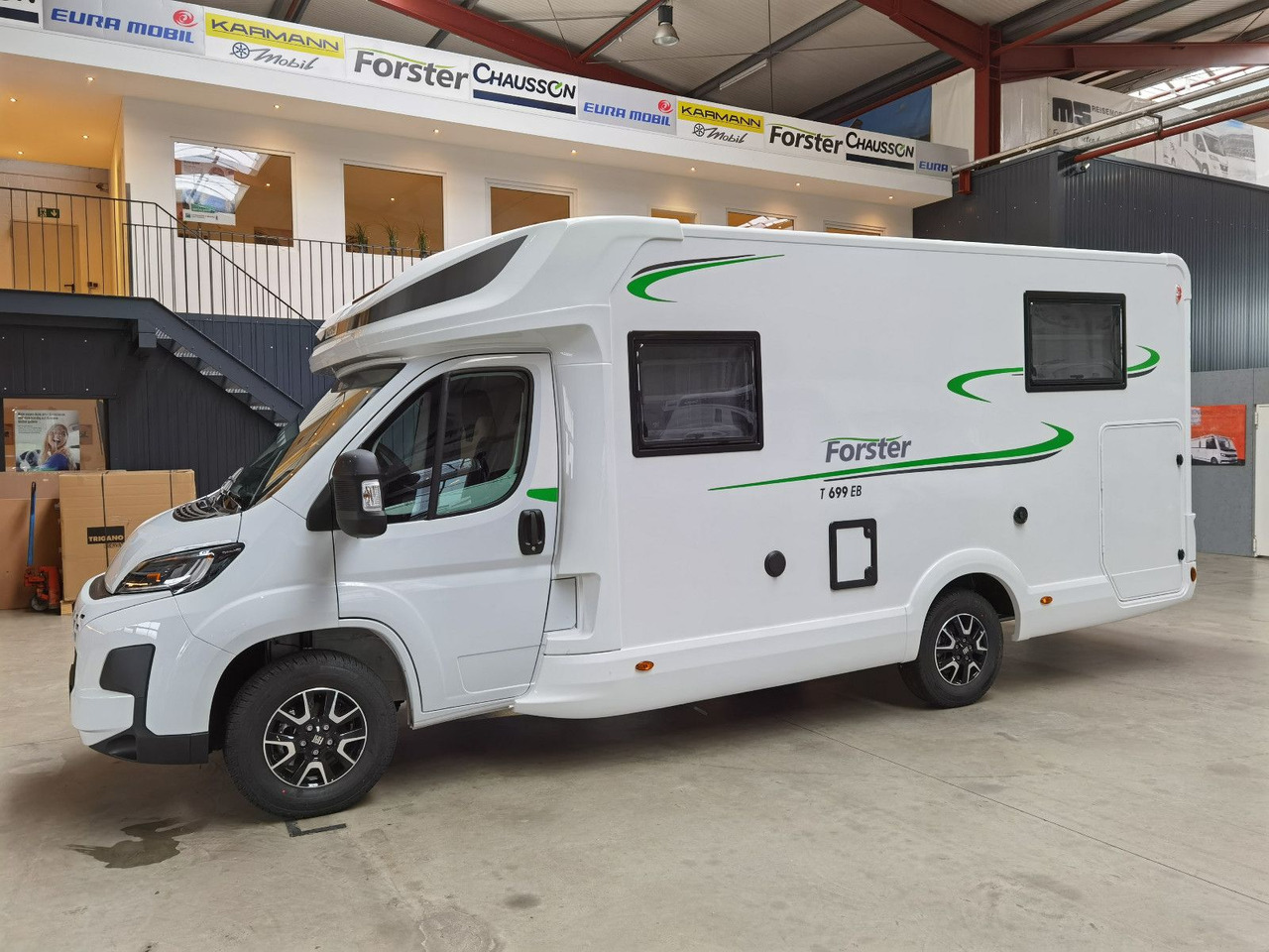 Semi-integrated motorhome Forster T 699 EB / -MODELL 2025-/ EINZELBETTEN & HUBBETT: picture 6