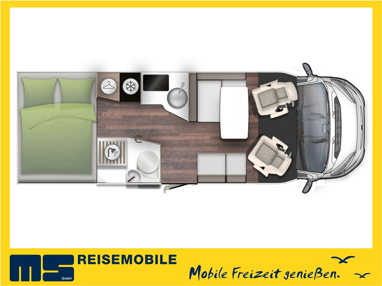 Forster T 699 HB / 140PS / HUBBETT & HECKBETT - Semi-integrated motorhome: picture 2 Forster T 699 HB / 140PS / HUBBETT & HECKBETT - Semi-integrated motorhome: picture 2