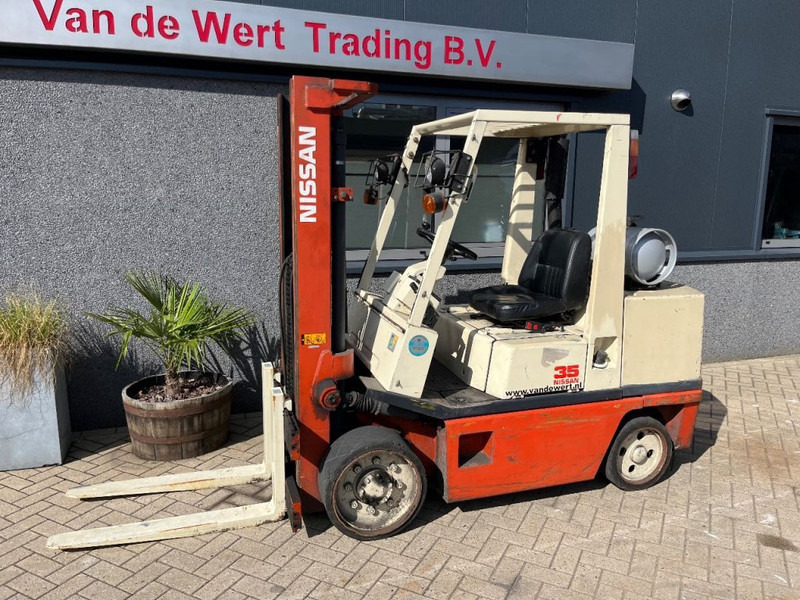 LPG forklift Nissan FG35U heftruck dulpo310 freelift 3e functie LPG COMPACT: picture 17