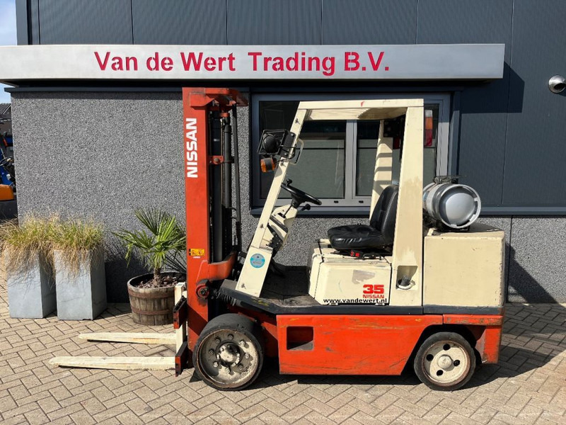LPG forklift Nissan FG35U heftruck dulpo310 freelift 3e functie LPG COMPACT: picture 18