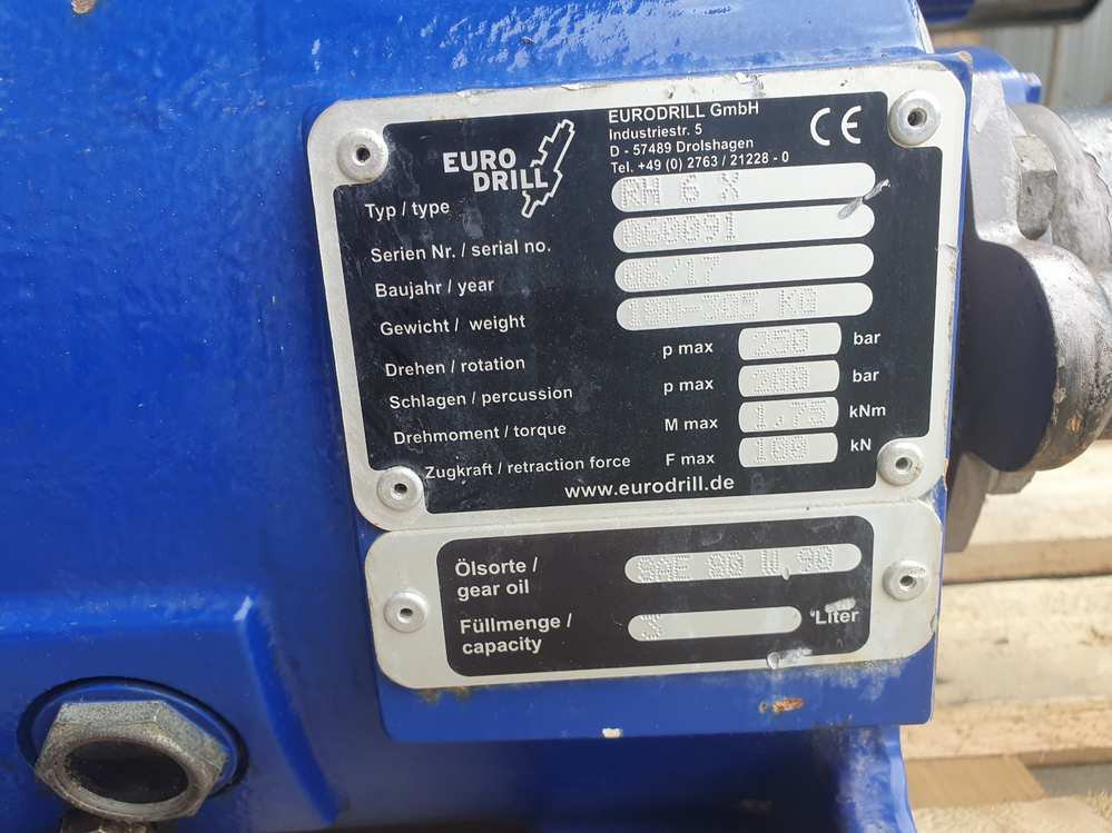 Eurodrill RH6X drifter - Drilling rig: picture 2 Eurodrill RH6X drifter - Drilling rig: picture 2