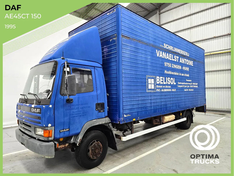 DAF AE45CT 150/ LAMMES - BLATT - SPRING / DHOLLANDIA - Box truck: picture 1 DAF AE45CT 150/ LAMMES - BLATT - SPRING / DHOLLANDIA - Box truck: picture 1