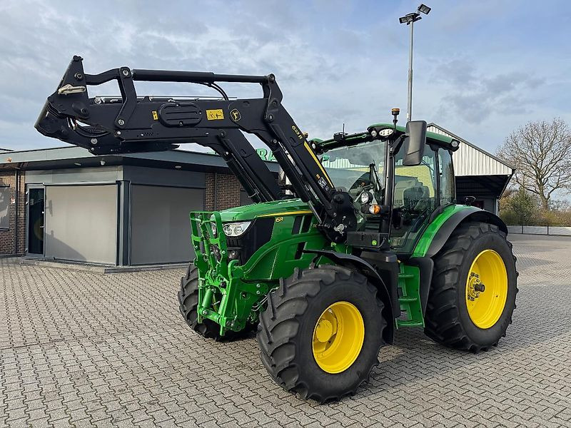 John Deere 6R110 AP 50KM COMMAND-PRO + VOORLADER G5-DISPLAY!!! - Farm tractor: picture 1 John Deere 6R110 AP 50KM COMMAND-PRO + VOORLADER G5-DISPLAY!!! - Farm tractor: picture 1