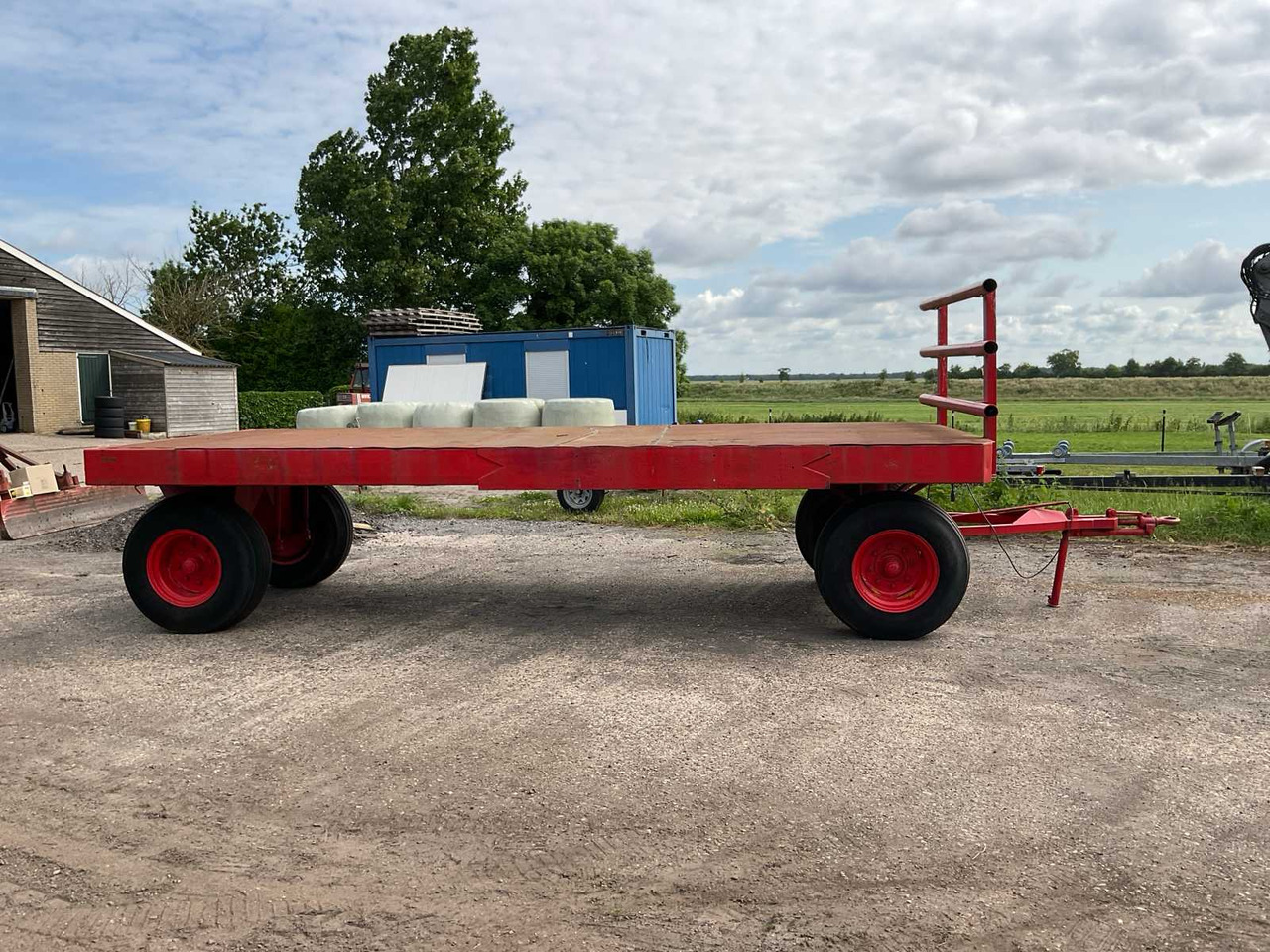 1990 Flat car - Farm platform trailer: picture 4 1990 Flat car - Farm platform trailer: picture 4