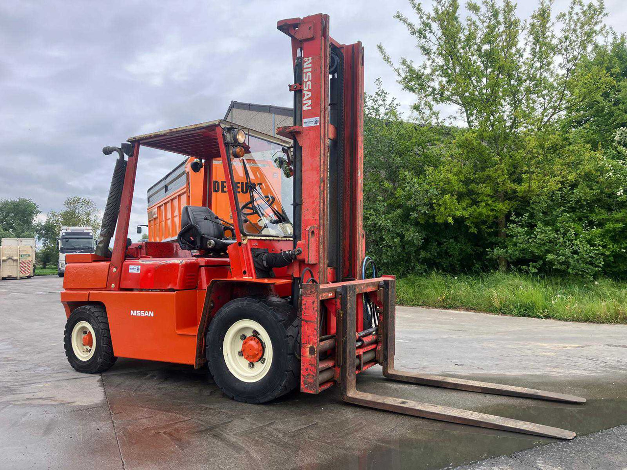 1994 NISSAN D1ZWGF03A40U FORKLIFT - Forklift: picture 3 1994 NISSAN D1ZWGF03A40U FORKLIFT - Forklift: picture 3
