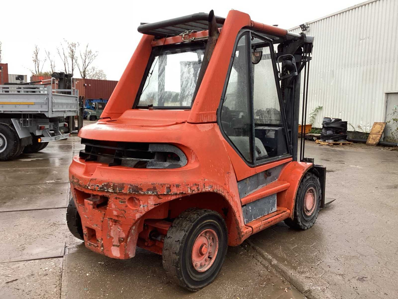 1996 LINDE H 80D FORKLIFT - Forklift: picture 3 1996 LINDE H 80D FORKLIFT - Forklift: picture 3