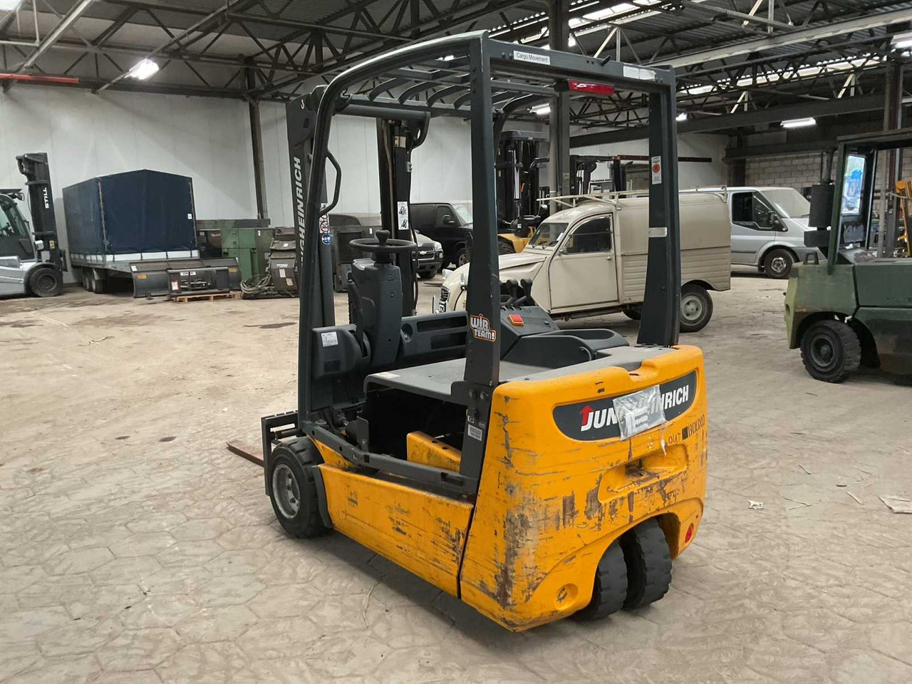 2001 JUNGHEINRICH EFG-18 FORKLIFT - Forklift: picture 4 2001 JUNGHEINRICH EFG-18 FORKLIFT - Forklift: picture 4