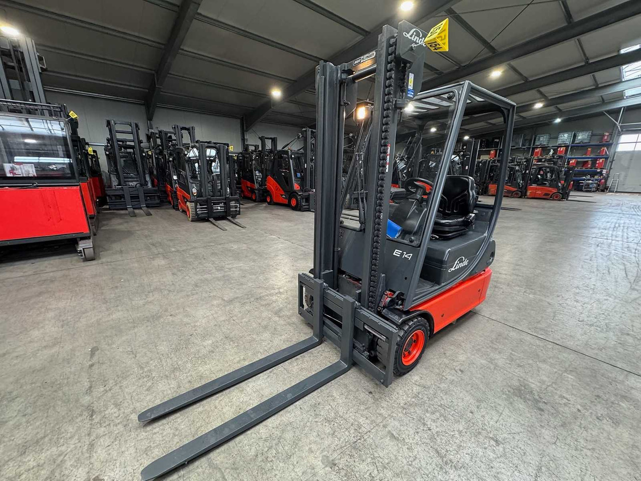 2006 SERVICE + UVV 12/2026 LINDE E14 2,977 HOURS 4X TIRES NEW ELECTRIC FORKLIFT. E20 E16 - Forklift: picture 2 2006 SERVICE + UVV 12/2026 LINDE E14 2,977 HOURS 4X TIRES NEW ELECTRIC FORKLIFT. E20 E16 - Forklift: picture 2