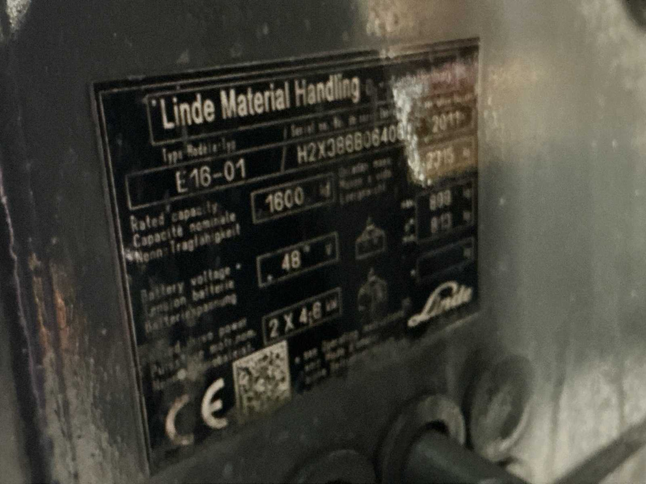 Forklift 2011 LINDE E16-01 FORKLIFT: picture 16