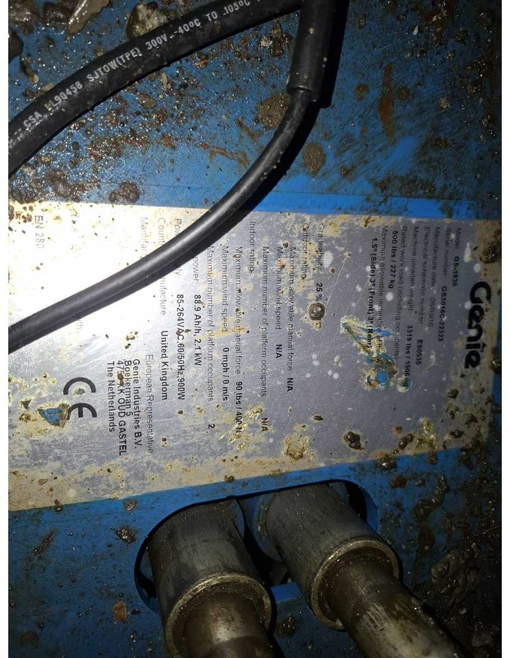 Aerial platform 2016 GENIE GS1930 AERIAL PLATFORM: picture 15 Aerial platform 2016 GENIE GS1930 AERIAL PLATFORM: picture 15