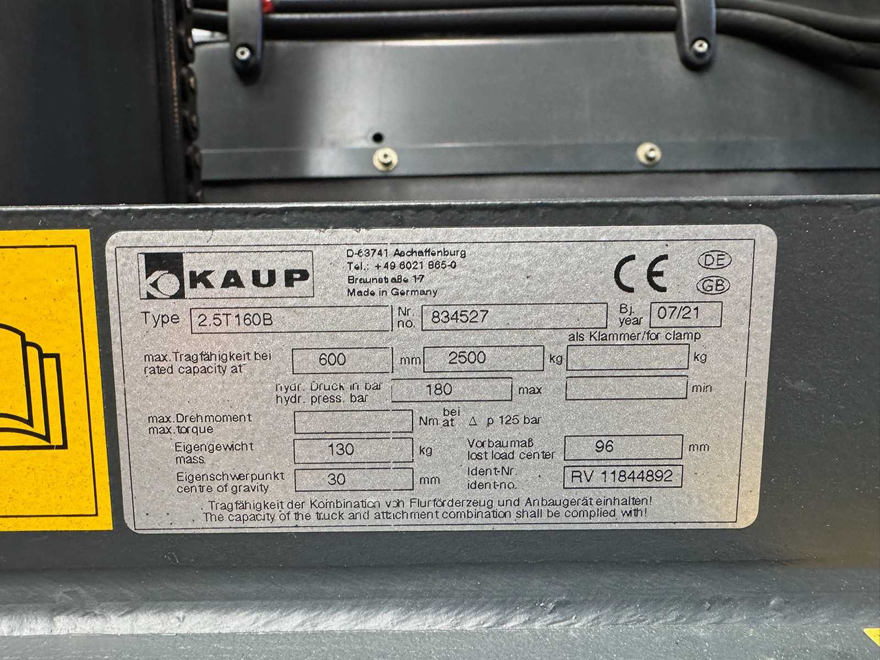 Forklift 2017 SERVICE + UVV 07/2026 LINDE E25L 2.500KG EVO 3.+4.: picture 11