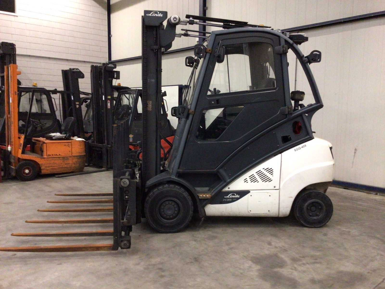 2019 LINDE H35T FORKLIFT - Forklift: picture 2 2019 LINDE H35T FORKLIFT - Forklift: picture 2