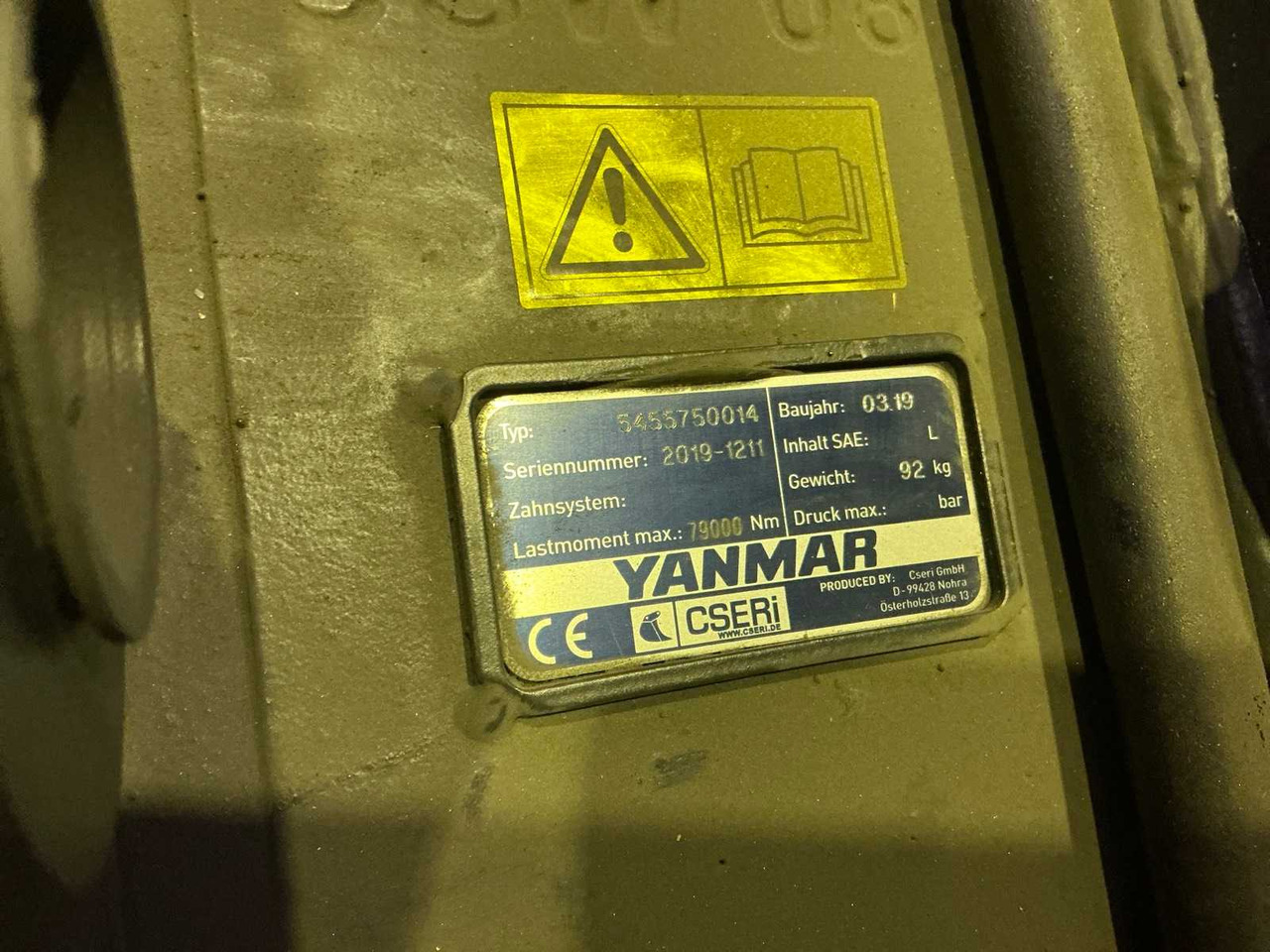 2019 YANMAR 5455750014 QUICK COUPLER - Wheel loader: picture 5 2019 YANMAR 5455750014 QUICK COUPLER - Wheel loader: picture 5