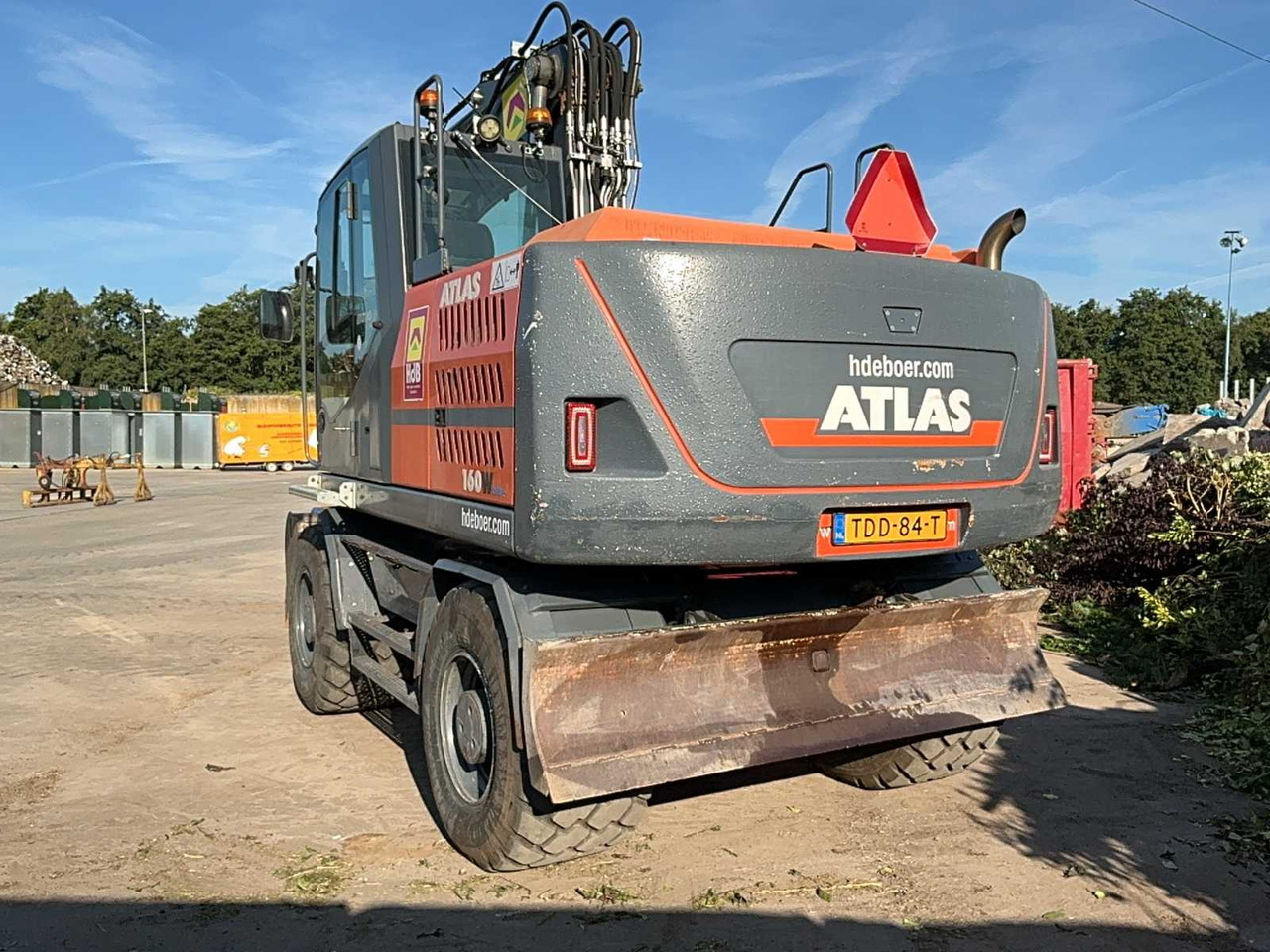 Atlas 160W - Wheel excavator: picture 5 Atlas 160W - Wheel excavator: picture 5