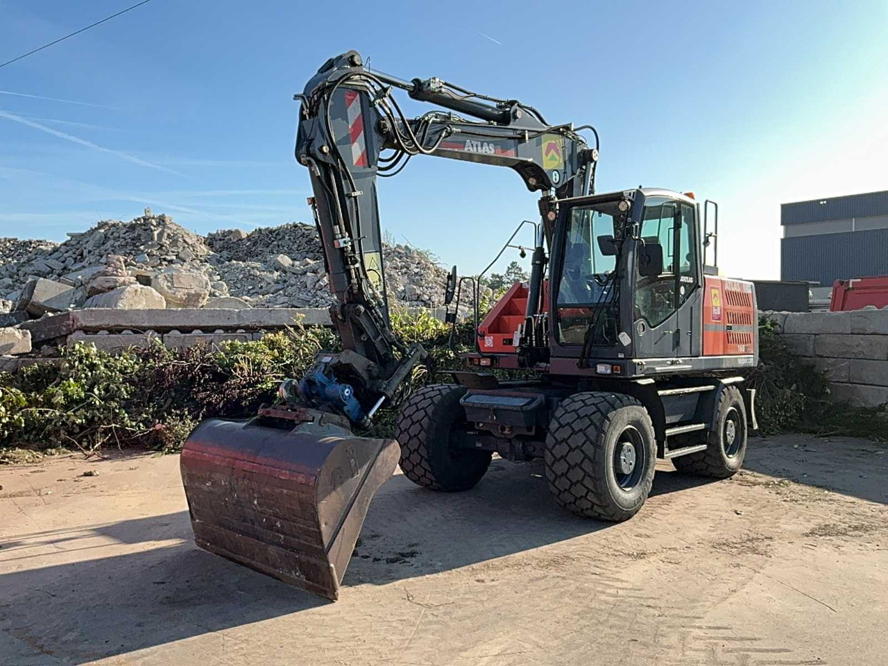 Atlas 160W - Wheel excavator: picture 1 Atlas 160W - Wheel excavator: picture 1