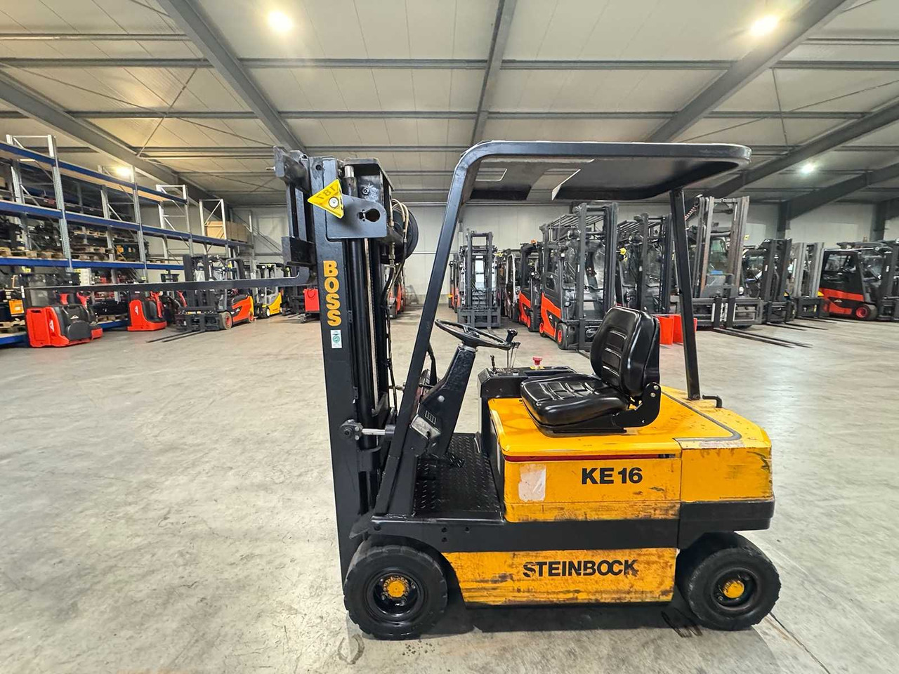 BATTERY 2012 STEINBOCK BOSS KE16 TRIPLEX 435CM 3.+4. - Forklift: picture 1 BATTERY 2012 STEINBOCK BOSS KE16 TRIPLEX 435CM 3.+4. - Forklift: picture 1